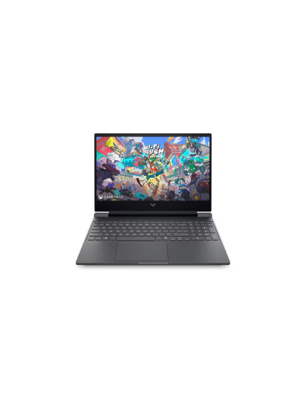 Laptop gamer HP Victus 15-fa2032la de 15.6 pulgadas en color Dark Ash Silver con tarjeta de video NVIDIA GeForce RTX 4050.