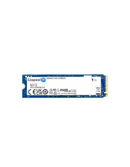 Disco de estado sólido SSD Kingston NV3 de 1TB formato M.2 2280 NVMe PCIe 4.0.