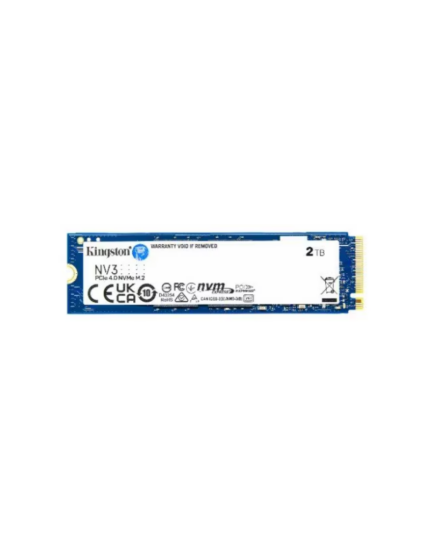 Disco de estado sólido SSD Kingston NV3 de 2TB formato M.2 2280 NVMe PCIe 4.0