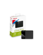 Disco duro externo portátil Toshiba Canvio Ready de 4TB en acabado negro texturizado