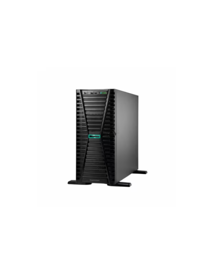 Servidor HPE ProLiant ML110 Gen11 formato torre 4.5U con bahías de disco LFF intercambiables en caliente