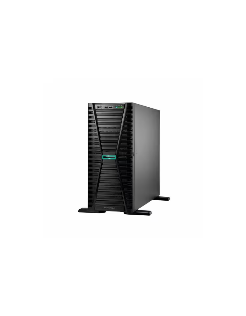 Servidor HPE ProLiant ML110 Gen11 formato torre 4.5U con bahías de disco LFF intercambiables en caliente Servidor HPE ProLiant ML110 Gen11 formato torre 4.5U con bahías de disco LFF intercambiables en caliente