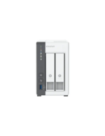 Servidor NAS de almacenamiento en red QNAP TS-216G de 2 bahías con puerto 2.5GbE.