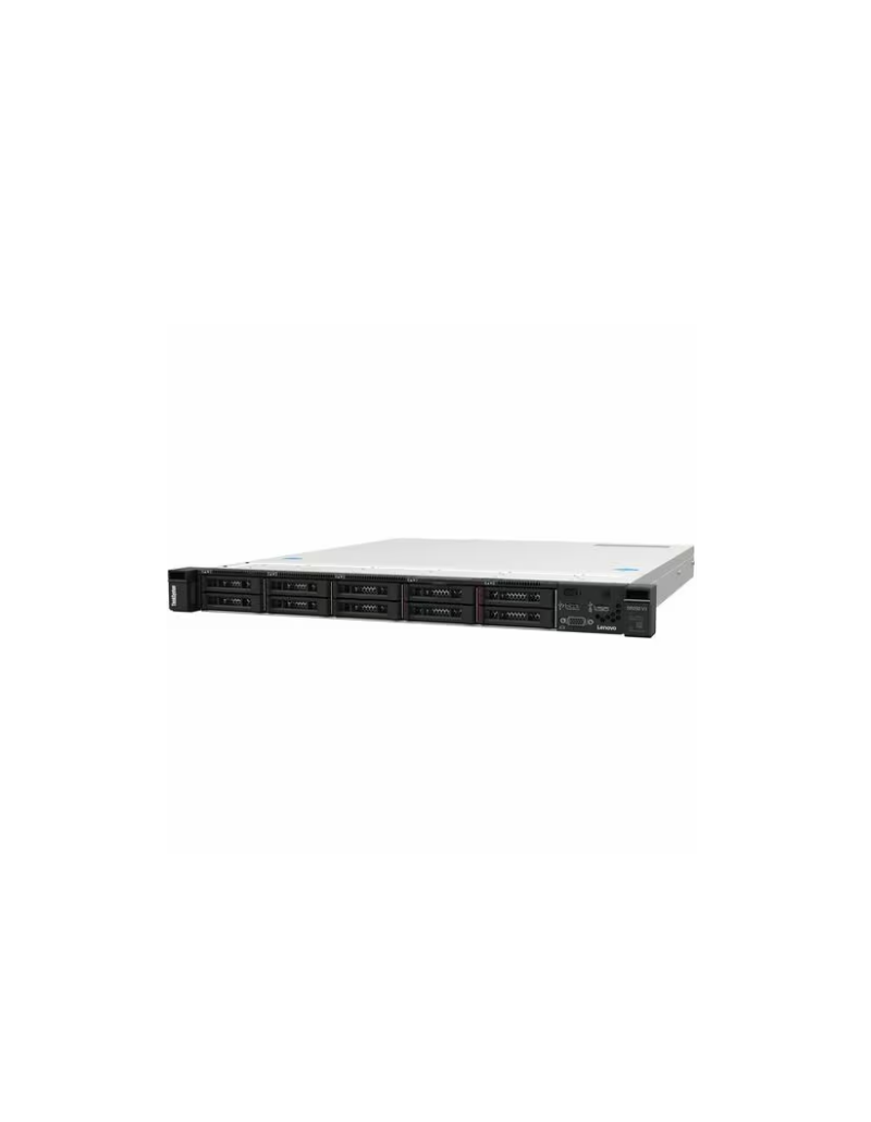 Servidor en rack Lenovo ThinkSystem SR250 V3 1U con procesador Intel Xeon y fuentes de alimentación redundantes Servidor en rack Lenovo ThinkSystem SR250 V3 1U con procesador Intel Xeon y fuentes de alimentación redundantes.